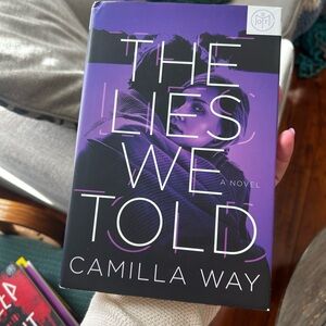Purple 'The Lies We Told' Book by Camilla Way